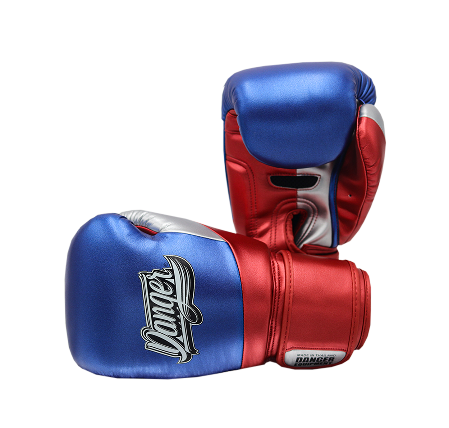 DANGER Boxing Gloves Evo 3.0 Blue/Red/Silver