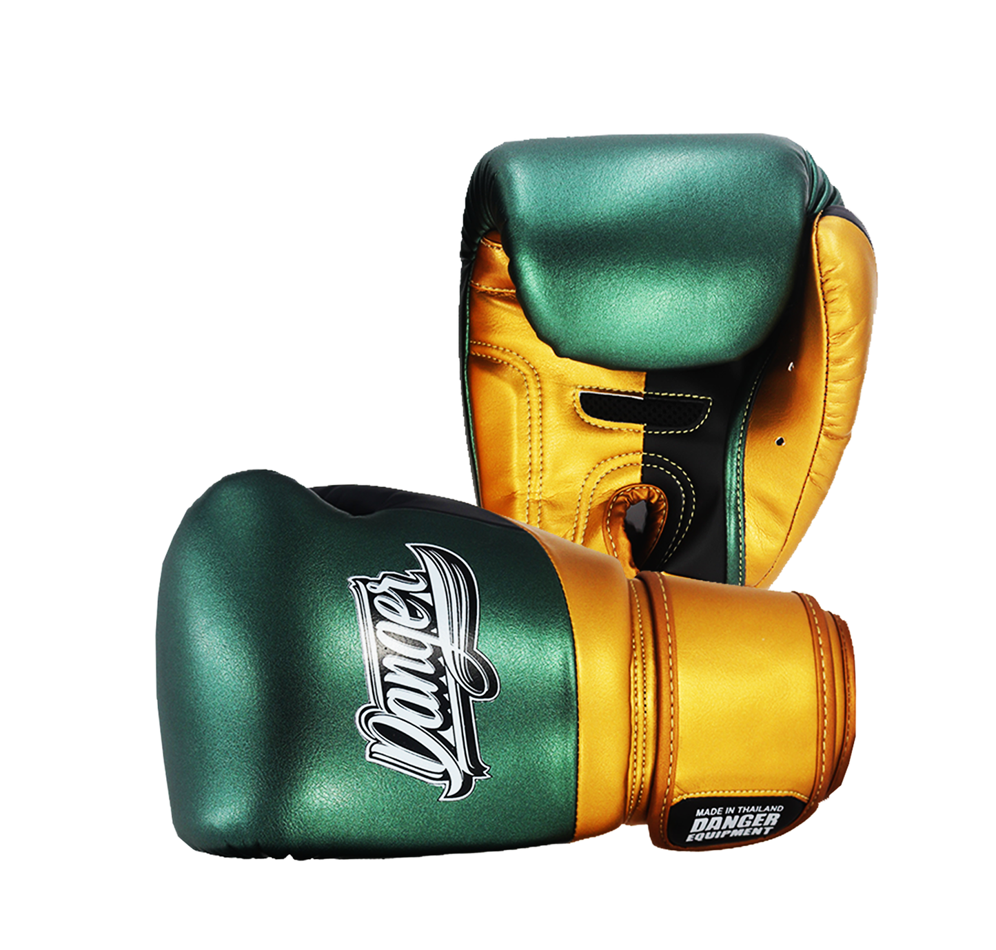 DANGER Boxing Gloves Evo 3.0 Green/Gold/Black