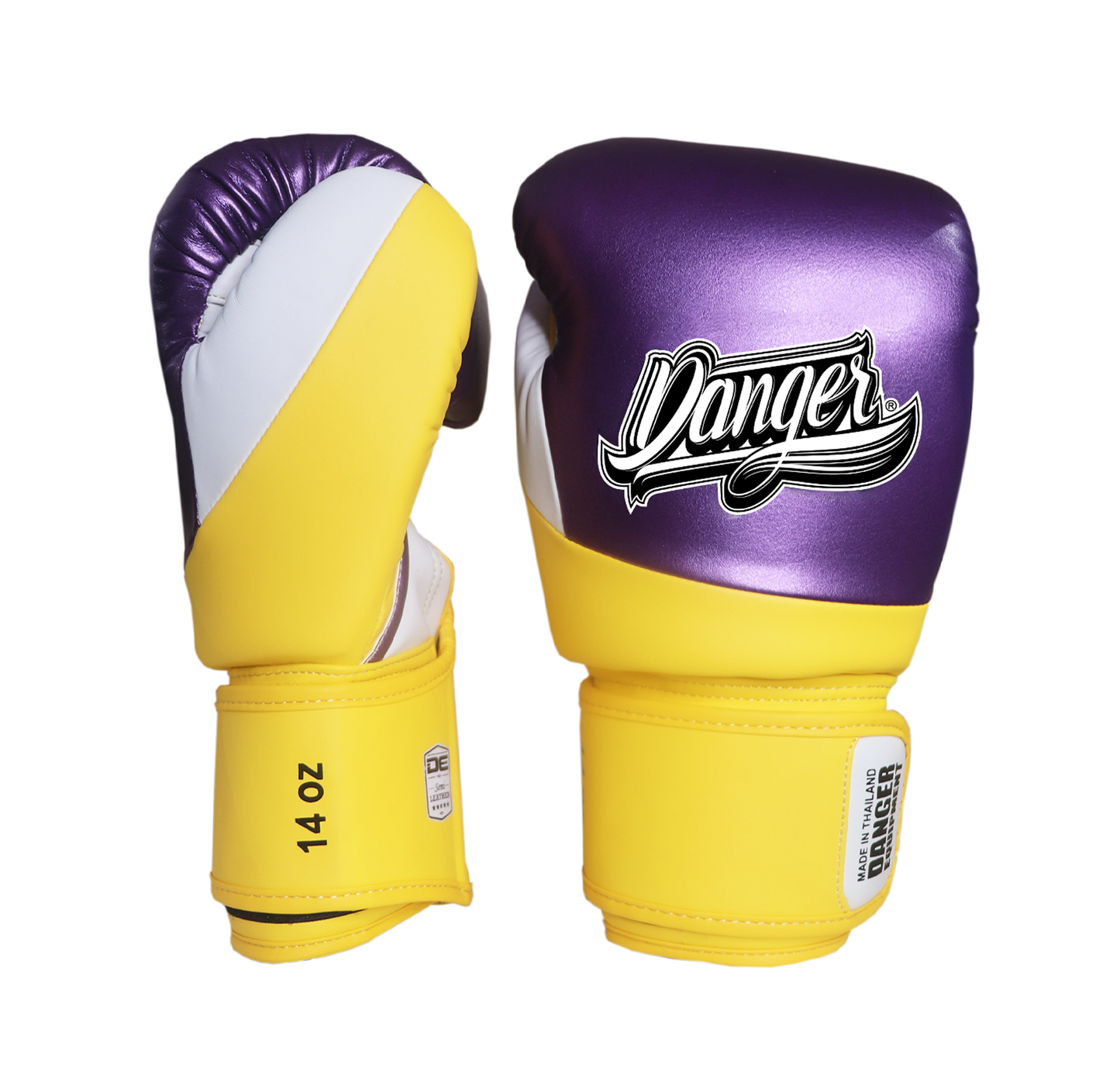 DANGER Boxing Gloves Evo 3.0 Purple/Yellow/White