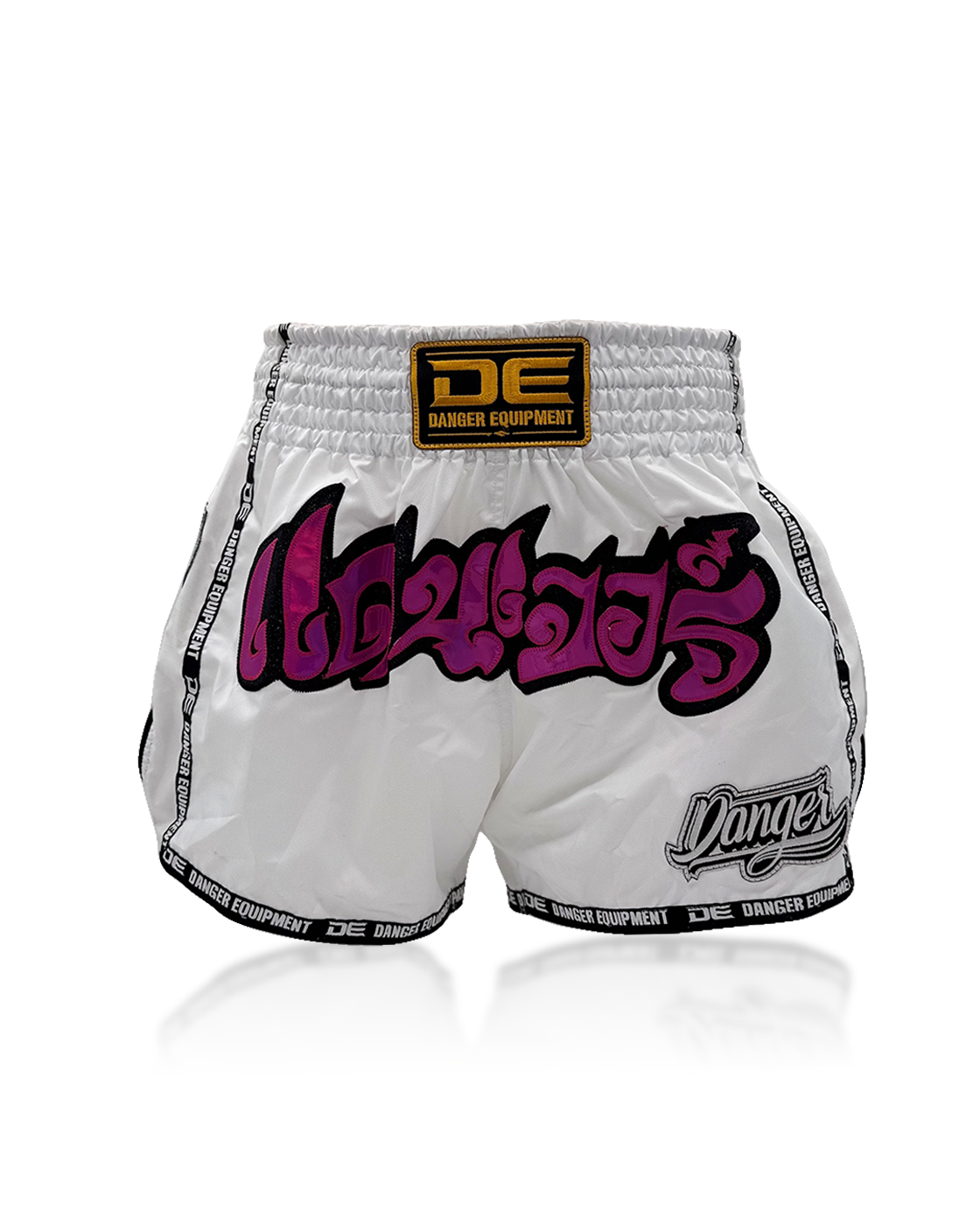DANGER Muaythai Shorts DEMTS-EX202 White