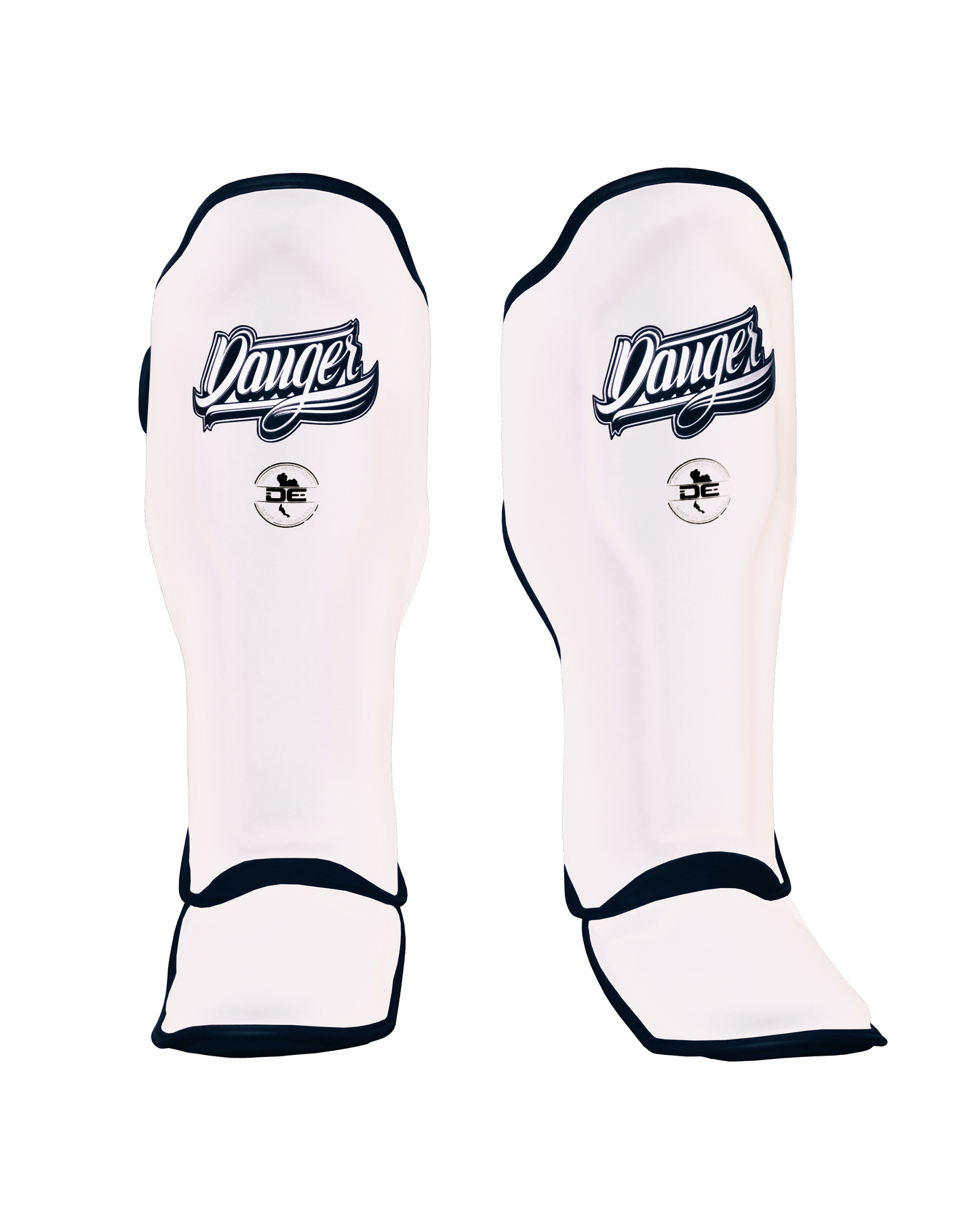 DANGER Shin Guards Thai Pro White