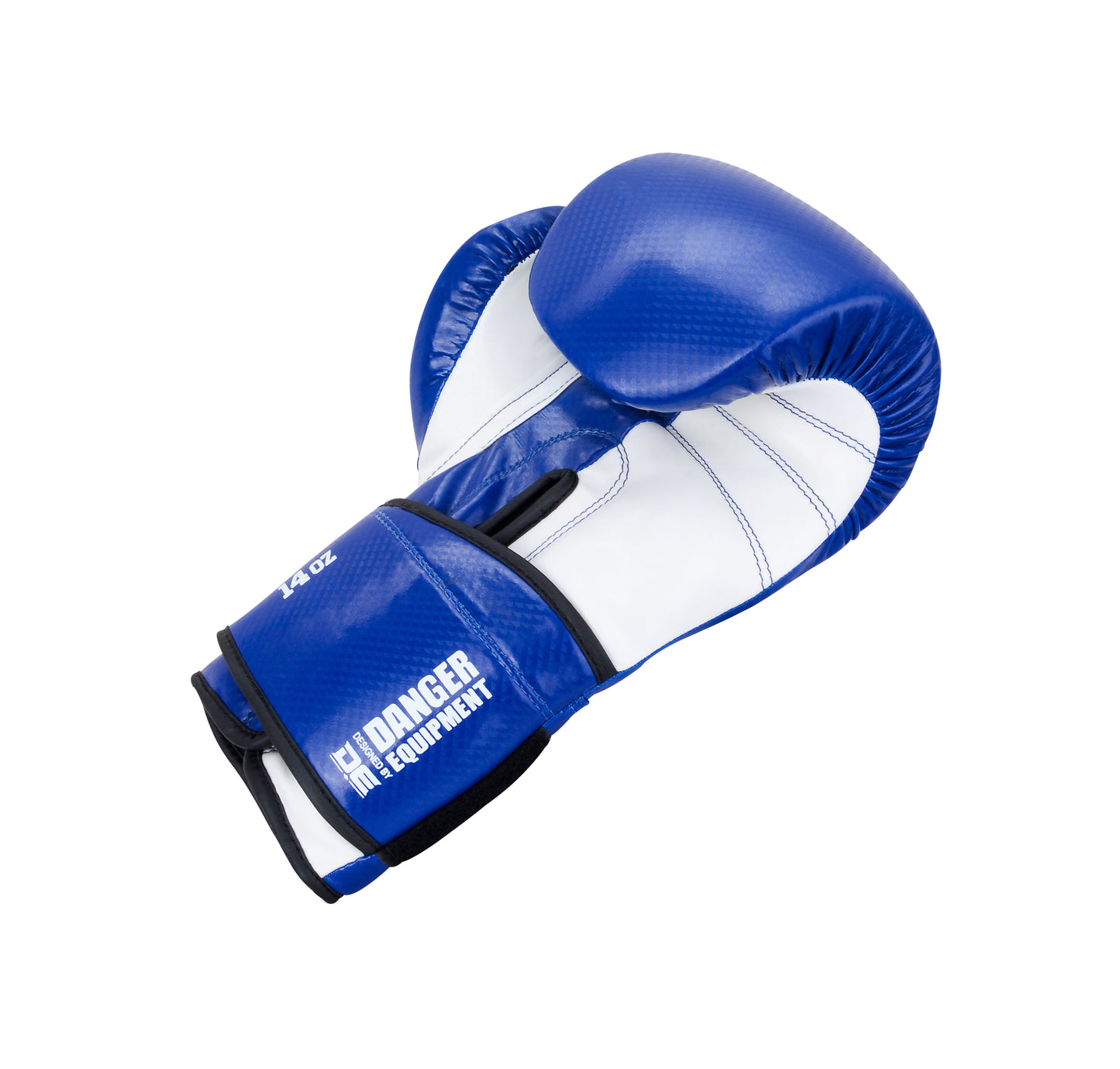 DERANGED Boxing Gloves Blue Carbon