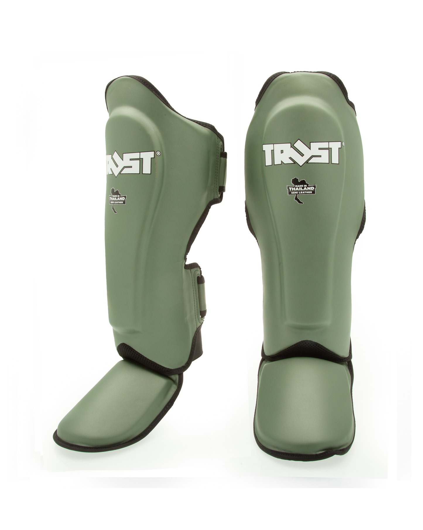 TRUST Shin Guards Icon Army Green