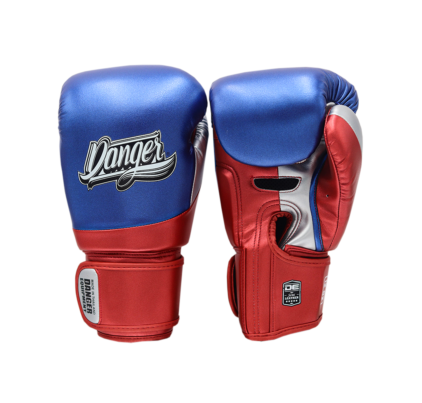 DANGER Boxing Gloves Evo 3.0 Blue/Red/Silver
