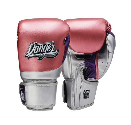 DANGER Boxing Gloves Evo 3.0 Pink/Silver/Purple