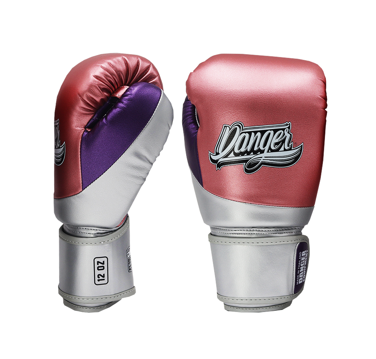 DANGER Boxing Gloves Evo 3.0 Pink/Silver/Purple