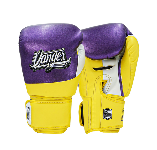 DANGER Boxing Gloves Evo 3.0 Purple/Yellow/White