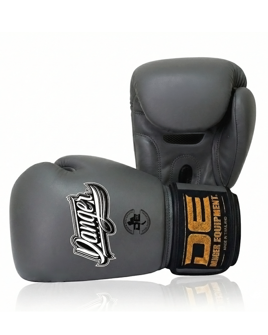 DANGER Boxing Gloves Supermax Grey