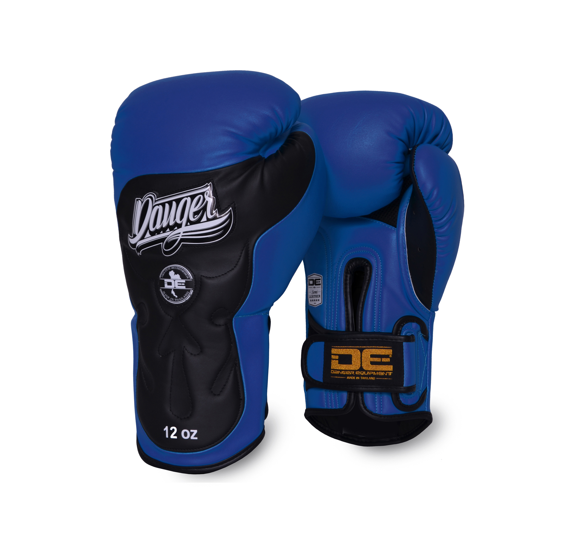 DANGER Boxing Gloves Ultimate Fighter Blue Black Danger Europe