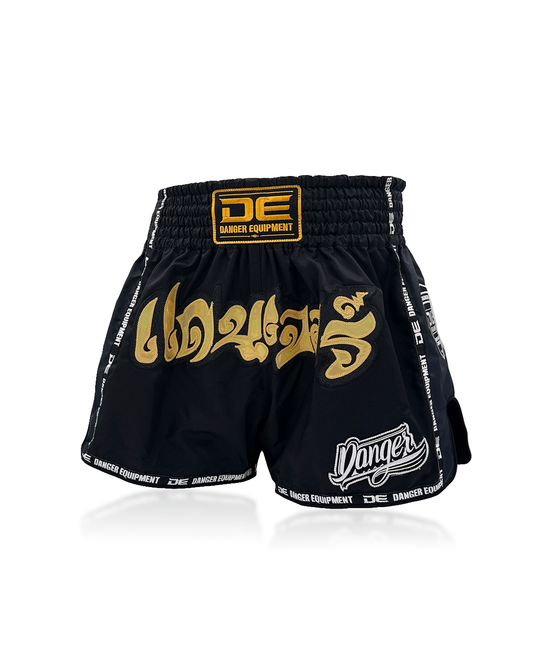 DANGER Muaythai Shorts DEMTS-EX201 Black