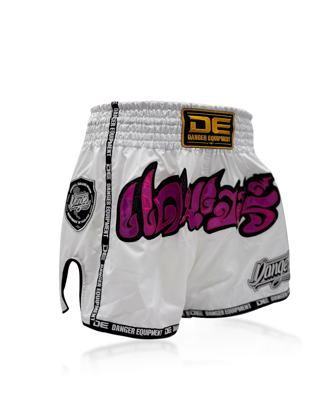 DANGER Muaythai Shorts DEMTS-EX202 White