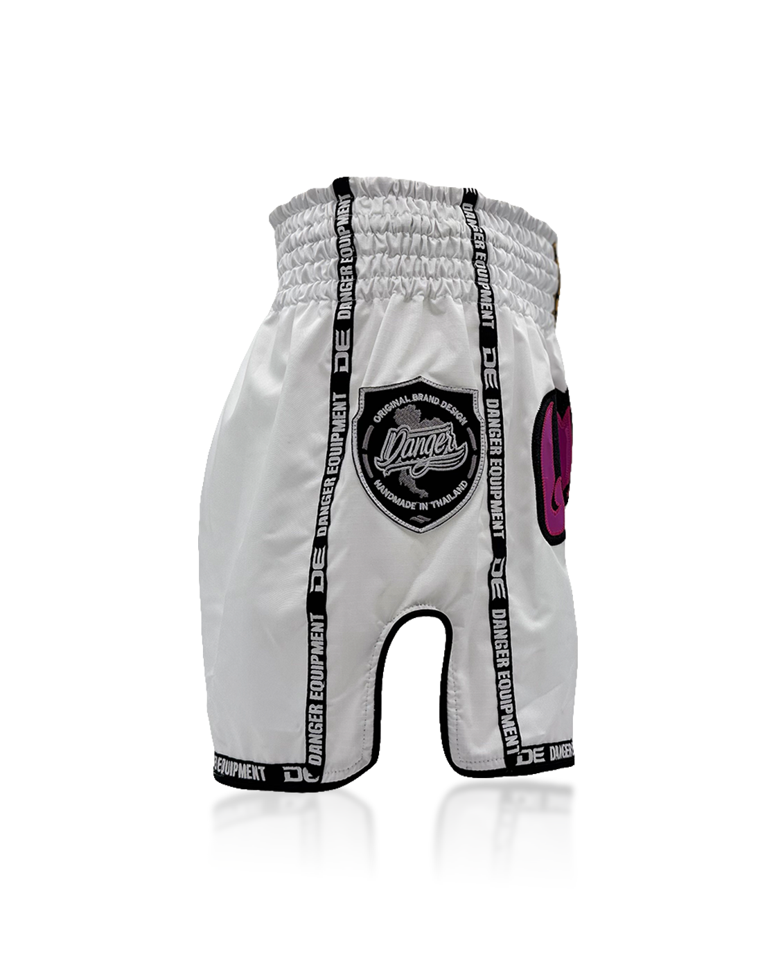 DANGER Muaythai Shorts DEMTS-EX202 White