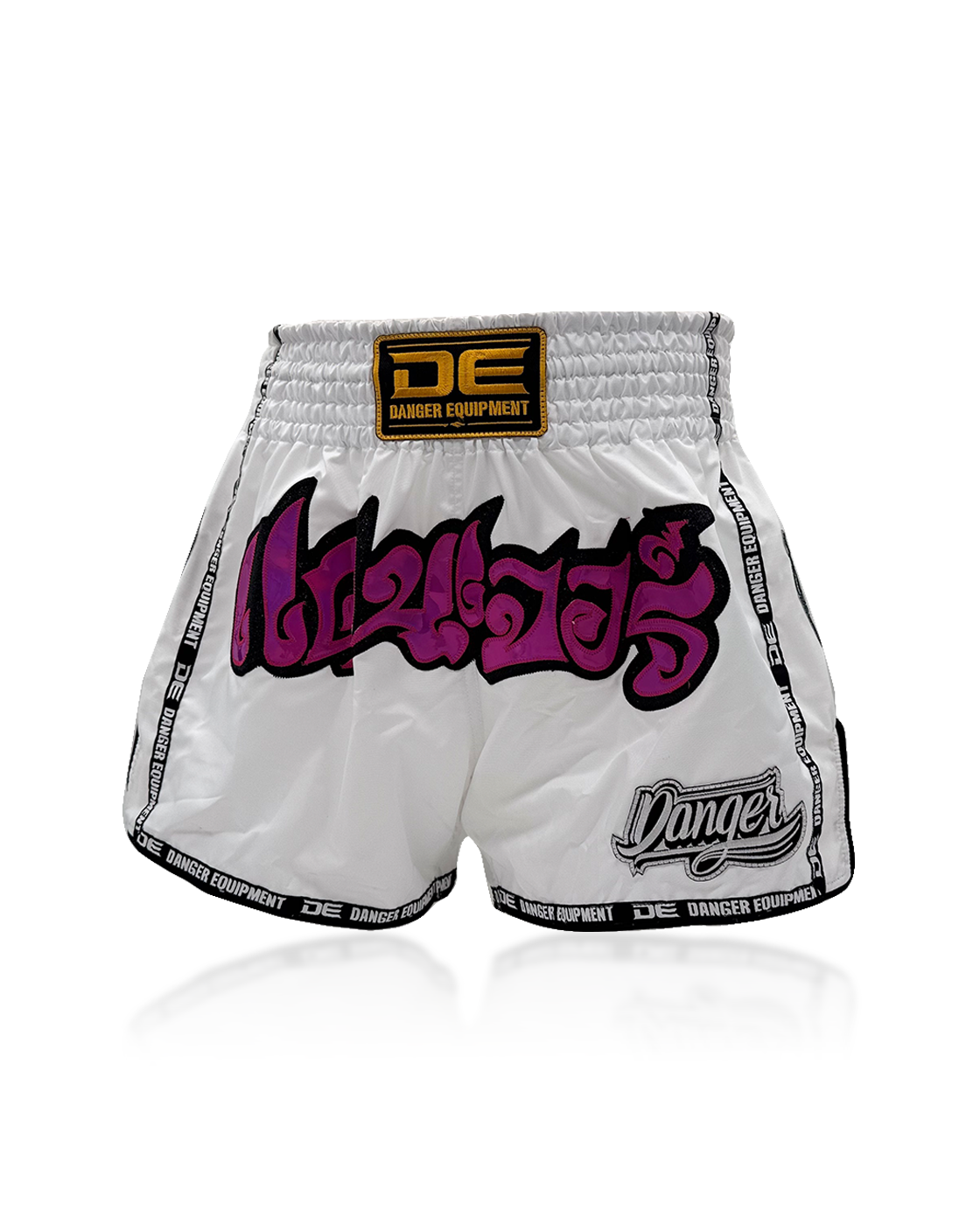 DANGER Muaythai Shorts DEMTS-EX202 White