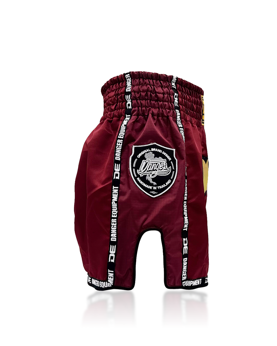 DANGER Muaythai Shorts DEMTS-EX203 Red Wine