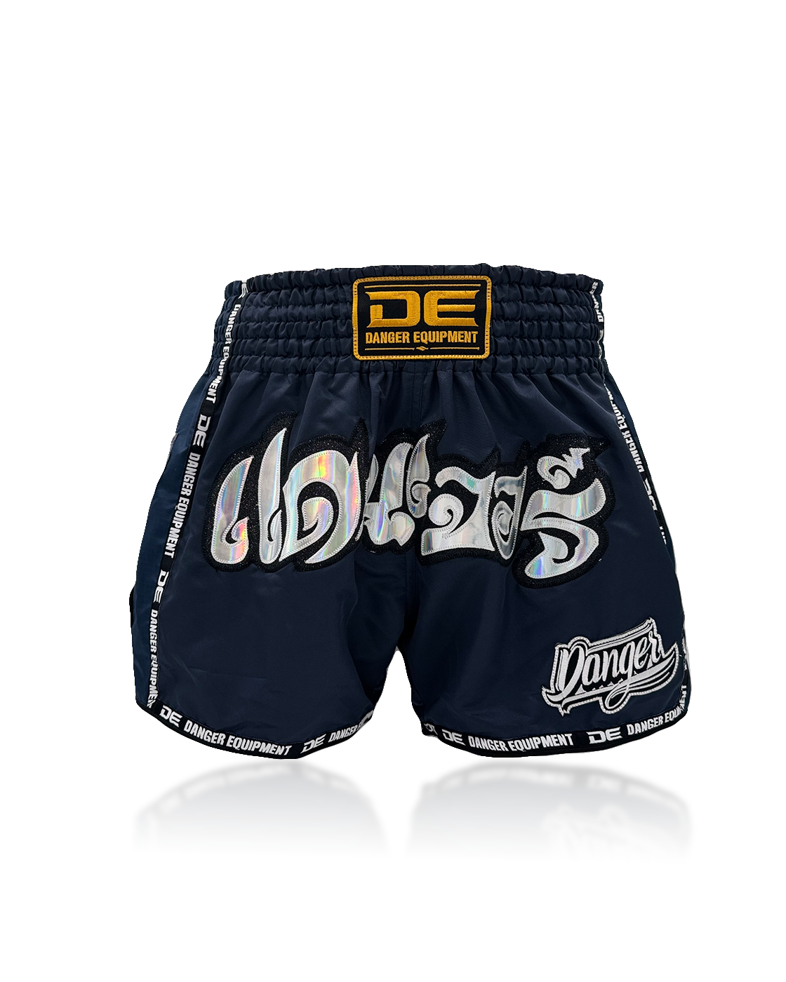 DANGER Muaythai Shorts DEMTS-EX204 Navy Blue