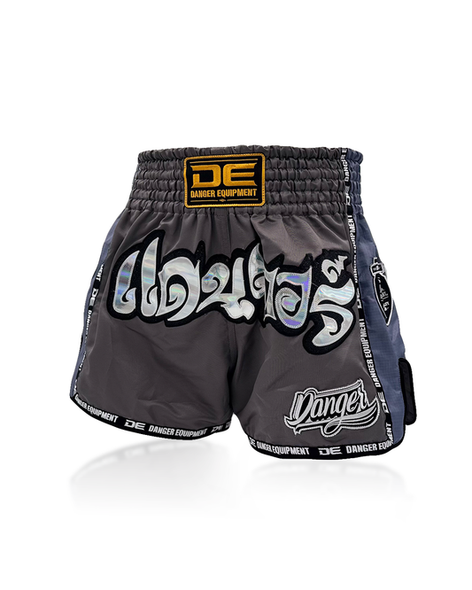 DANGER Muaythai Shorts DEMTS-EX206 Grey