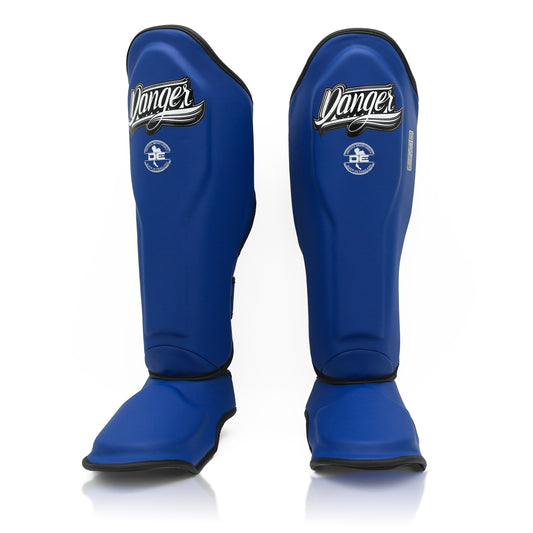 DANGER Shin Guards Supermax Blue