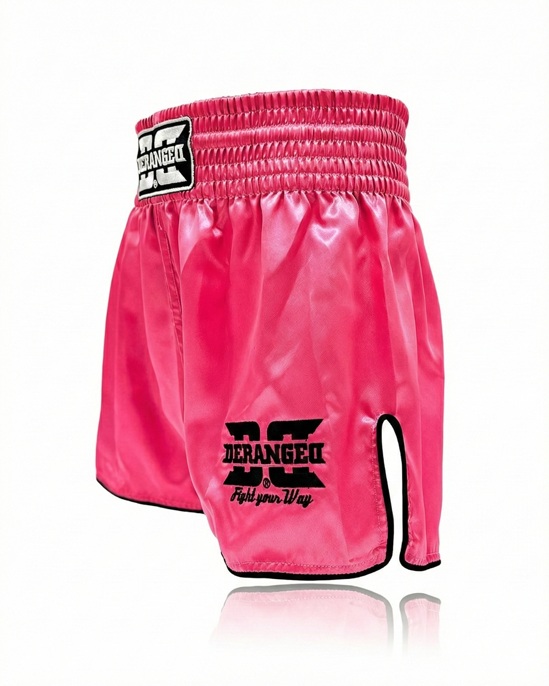 DERANGED Muaythai Shorts MTS-007 Pink