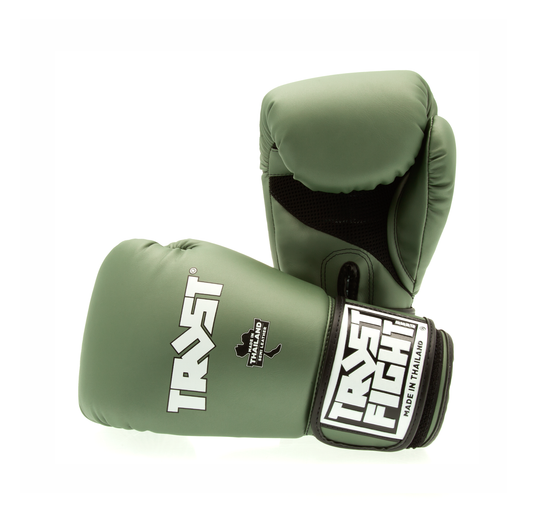 TRUST Boxing Gloves Icon Army Green