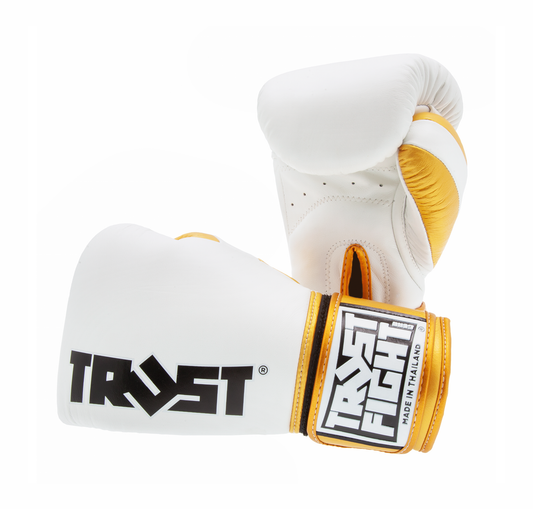 TRUST Boxing Gloves Squire White/Gold