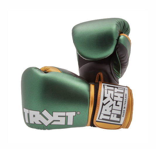 TRUST Boxing Gloves Squire Green/Black/Gold